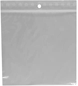 lot de 500 Sachets 125 x 125 mm fermeture zip Transparent. Sachet fermeture zip 12.5 x 12.5 cm 50u sac plastique compatible alimentaire et congélation de marque UNIVERS GRAPHIQUE REF UGZ125125
