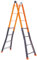 Scala telescopica acciaio giraffa