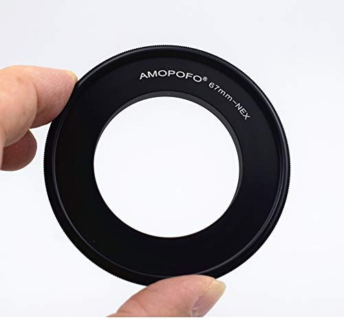 67mm Lens Macro Reverse Adapter Ring for Sony A6500 A6300 A5100 A6000 A5000 NEX-5T NEX-3N NEX-6 NEX-5R NEX-F3 NEX-7 NEX-5N NEX-5C NEX-C3 NEX-3 NEX-5 A7RIII A9 A7III A7 A7s A7R A7II A7RII A7SII