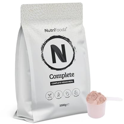 Nutrifoodz Complete® Maaltijdshake Schokolade - 28 Portionen - Vegan - Geen Soja - met BCAA's