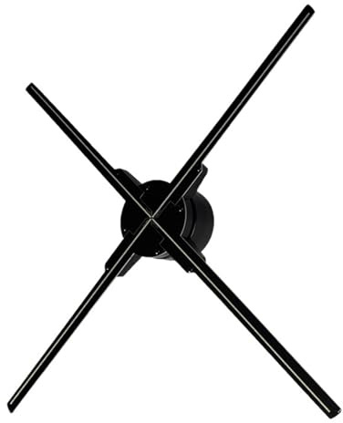DELURA l'ologramma di Grandi Dimensioni di 100CM ha Condotto l'esposizione olografica del Fan Principale 3D del Ventilatore Principale 3D Ampia Applicazione