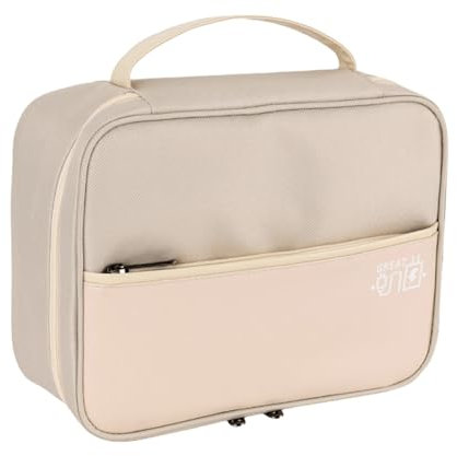FAVORTALK Elektronik-Reise-Organizer, Kabel, Gadget-Tasche, wasserdichte Aufbewahrungstaschen für Ladegerät, Adapter, Powerbank, SD-Karte, Reisezubehör, Off-White B21509