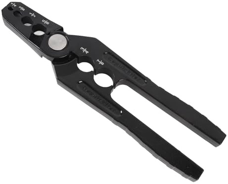 Pinza per Riparazione Tubi in Rame, Morsetto per Riparazione Tubi Tondi, Arrotondatore Manuale Leggero e Durevole con Robusta Lavorazione in Metallo, per Tubi da 1/4, 3/8, 1/2,