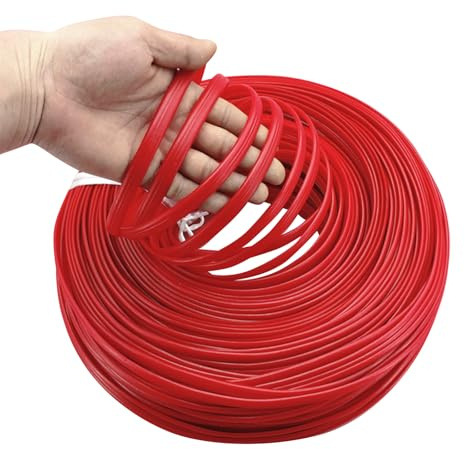 Kunststoff Schweißen Stangen Schweißer Sticks HD-PE Material Geeignet für Schweißtechnik, Gewicht: 1kg(Rot,Weight:1kg)