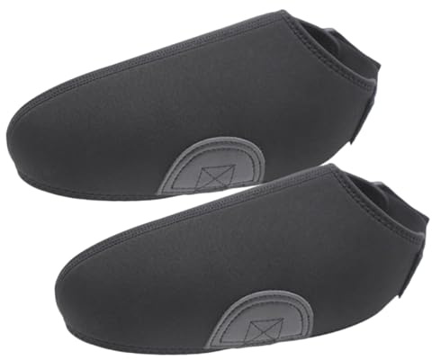 DECOMELODY Cubrebotas De Esquí para Hombres y Mujeres Cubiertas De Botas Prueba De Viento y Frío Protectores para Zapatos De Senderismo Al Aire