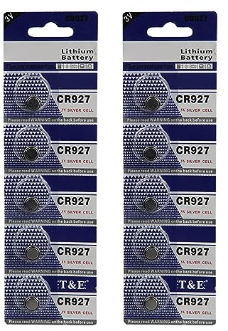 Lot de 5/10 piles bouton CR927 927 pour montre, jouets, calculatrices, piles