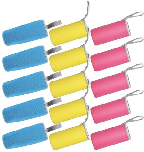 Healeved 15 Pièces Lot de 15 Housses Isothermes pour Bouteilles en Verre 550 ML, Manchon Isolant Épais avec Base Antidérapante, Porte-Bouteille Portable Multicolore, pour Sports et Plein