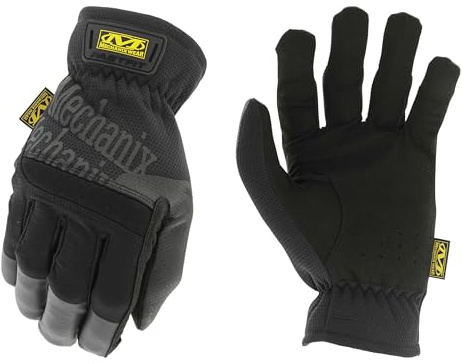 Mechanix Wear FastFit Touchscreen Work Gloves, Large, Black