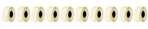 Avery Labels for Labelling Gun 2-Line Removable White 16x26mm 1200 per Roll Ref WR1626 [Pack 10]