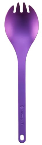Snow Peak Titanium Spork, Purple