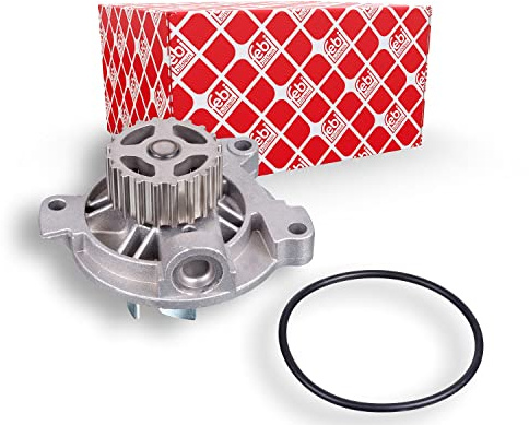 febi bilstein 22206 Wasserpumpe mit Dichtring, 1 Stück | Kompatibel mit: AUDI 100 C4 Avant, 100 C4 Stufenheck, A6 C4, A6 C4 Avant, VOLVO S70, S80 I, V70 I, V70 II