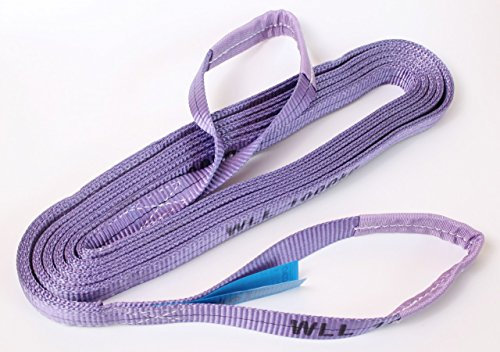 Yale Eslinga redonda Cinturón Elevación Cinta Elevación violeta 6m 1000KG 1T CORREAS DE ELEVACIÓN Cinturón