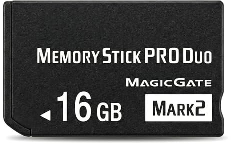 MS16GB Pro Duo Mark2 Clé USB haute vitesse pour cartes mémoire d'appareil photo PSP 16 Go