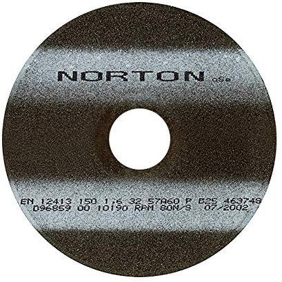 NORTON Lot de 25 disques à tronçonner droit 41 | 180 x 1,6 x 31,75 57A 60 RB25