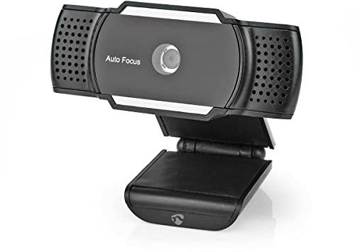 NEDIS WCAM110BK Webcam | 2K@30fps | Messa a fuoco automatica | Microfono incorporato | Nero