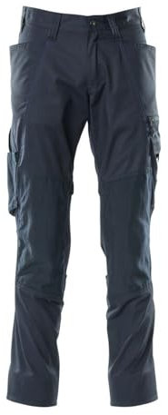 Mascot Accelerate Arbeitshose 18379-230 (extra leicht, strapazierfähig, Cordura Knietaschen, Reflexeffekte) Bundhose (as3, Numeric, Numeric_56, Regula