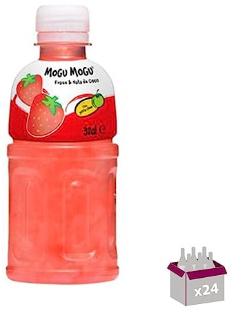 Mogu Mogu – Jus de fraise - 24 x 32 cl