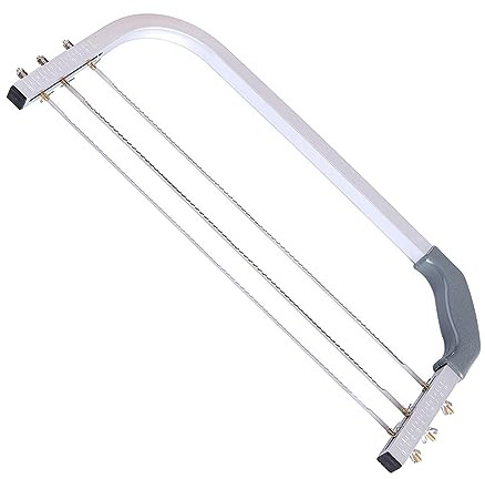 Gazechimp Cake Cutter Layer Slicer Cutter, Adjustable Cake Leveler,Professional Cake Slicing Tool,Kitchen Tool with 3 Wires DIY Leveling Cake Layer, Slicer Cake Layerer for Baking Tools