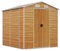 vidaXL Abri de Jardin Marron Clair 191x215x198 cm Acier galvanisé
