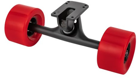 Doppelmotor Set für elektrisches Skateboard,Speed Skateboarding Ausrüstung,Roller Nabe Motor für elektrisches Skateboard,Sterben Länge des kompatiblen Skateboards beträgt 90 cm（rot）