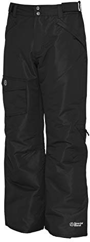Special Blend Herren-Snowboard-/Skihose mit Anti-Schwerkraft-Funktion, Größe M, klassisch, schwarz