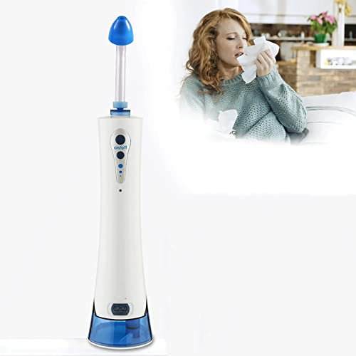 Kit de Enjuague de los Senos nasales, Limpiador de Lavado Nasal portátil, Kit de Enjuague de los Senos nasales eléctrico con 3 Modos, irrigación Nasal de 170 ml, Olla Neti para Ali