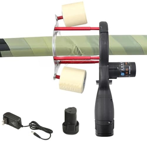 Rusopobe Air Conditioning Tie Wrapping Machine, Electric Air Conditioning Tape Winding Machine Insulation Pipe Winding Machine
