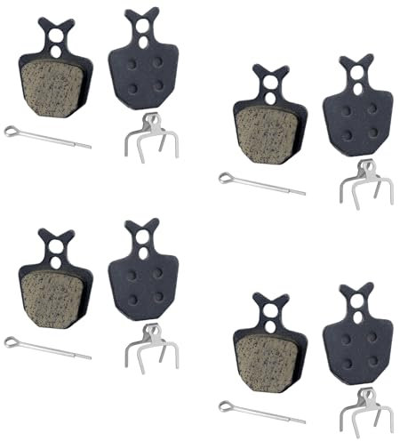 4 Pairs Bike Brake Pads, Performance Mountain Bike Disk Brake Pads