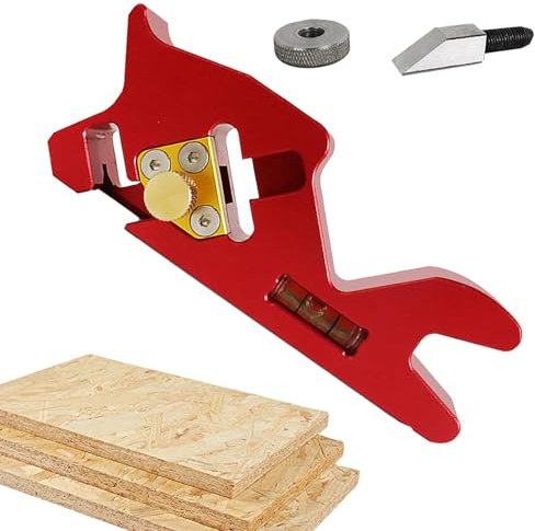 Rabot à chanfreiner manuel à 45 ° pour le travail du bois - Rabot d'angle pour le travail du bois - Rabot d'angle avec bord biseauté à 45° pour tailler, rabot du bois
