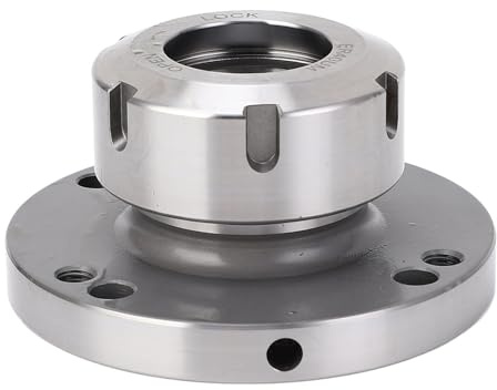 Spannzangenfutter ER40, Spannzangen-Drehfutter aus Kohlenstoffstahl, Kompakter Ersatz, 100 Mm Durchmesser für CNC-Fräsmaschine, Spannzangenhalter für Drehmaschine,