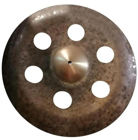 Platillo Platillo Profesional De China De 18 Pulgadas Con 6 Orificios Para Instrumentos De Percusión De Batería