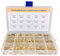 Pmueuff 330 Piezas Insertos Roscados de Latón, M2 M3 M4 M5 Tuercas de Inserto Roscados Métricas Tuercas Moleteadas de Rosca Tuercas de Inserción para Piezas de Plástico y Impresora 3D