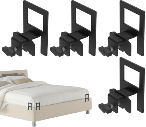 Madrasspackningar 4-Pack Justerbara Kraftiga Kolstålsdelar