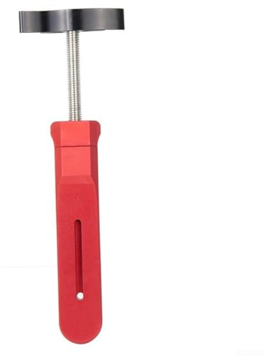 Outil de presse de piston d'étrier de frein à disque, cliquet de réinitialisation d'étrier de frein avec 2 pistons pour réparation de vélos (rouge)