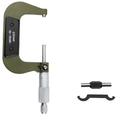bügelmessschraube Externes Mikrometer-Set, Außenmikrometer, Mikrometer, mechanische, Messwerkzeuge, mikrometrisches Messgerät zur Messung(50-75mm Outside)