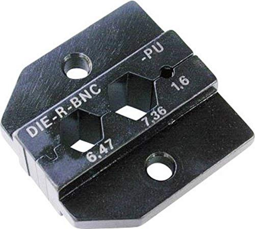 Neutrik DIE-R-BNC-PU crimpadora Herramienta para prensar Negro - Accesorio para cables