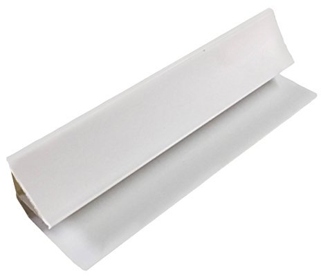 DBS White 8mm Coving 2.6m Trim for Bathroom Ceiling Panels Wall Cladding PVC Shower