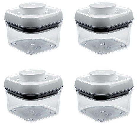 OXO Good Grips POP Square 0.3-Quart Storage Container (Set of 4)