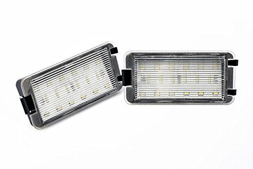 GOINGFAST Set Luces Módulos LED para Matrícula con Compatibles con Seat Ibiza León Córdoba