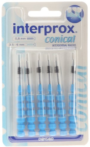 Interprox konisch – 4867807 – Interdentalbürsten – Blister-6 – Blau