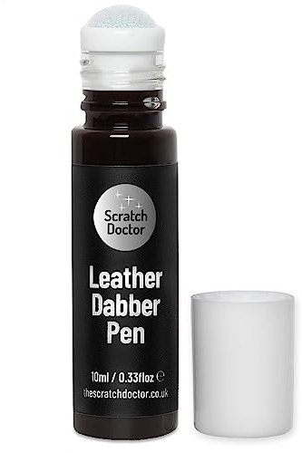 Scratch Doctor Leather Repair Pen Scratch Remover Colour Repair for Leather Faux Vinyl Furniture Sofas Car Seats Shoes Bags (Dark Brown, 10ml)
