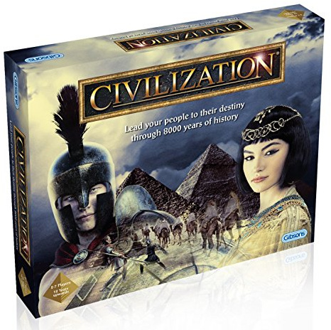 Civilization Epic Strategy Board Game for Adults | Francis Tresham | Build A Powerful Empire | Gibsons Games | Game play 4+ Hours | Age 12+
