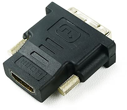 BeMatik - Adaptateur HDMI A Femelle vers DVI-D mâle