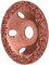 Bosch Professional 1x Carbide Topfscheibe (Grob, Flach, Ø 115 mm, M14, Zubehör Winkelschleifer)