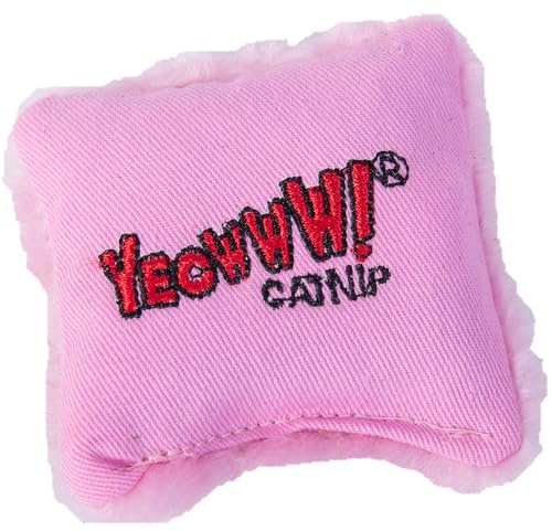Yeowww! Catnip Pillow Pink (single)