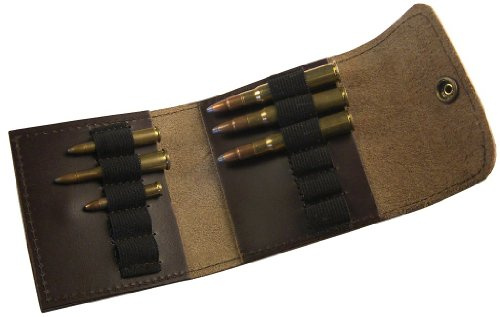 Patronenetui Leder 6 große / 5 kleine Kugeln,braun