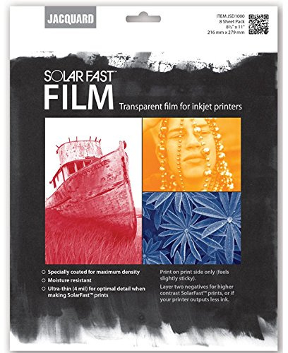 Jacquard Solarfast Film 8/Pkg-