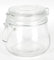 Bocal en verre à étrier métallique de 0,5 l - Bocal de conservation - Bocal à confiture