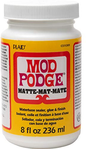 Mod Podge (900112/301) 236ml 8 oz. Matt, Color Blanco (CS11301)