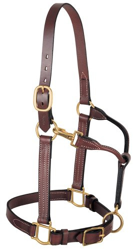Weaver 3-in-1 Allzweckhalfter aus Leder, 20-0480, Mahagoni, Horse Size